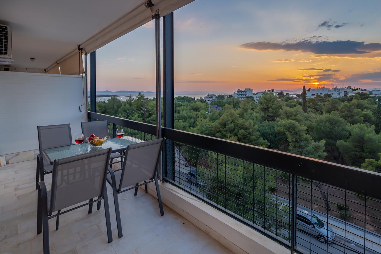 Archer - Sea View Apartment Atenas Exterior foto