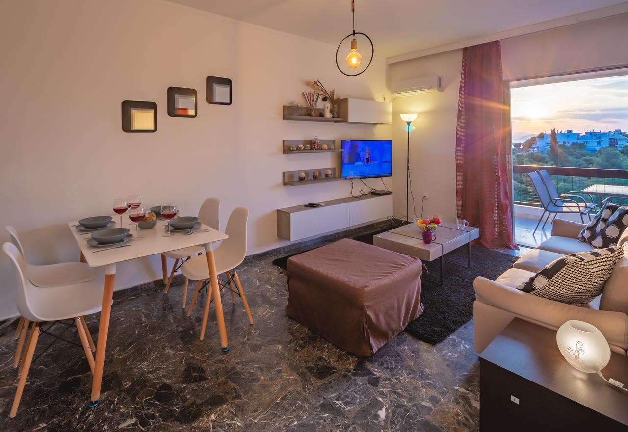 Archer - Sea View Apartment Atenas Exterior foto