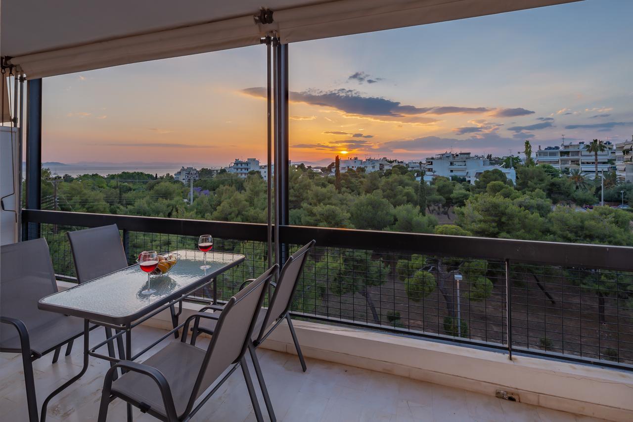 Archer - Sea View Apartment Atenas Exterior foto